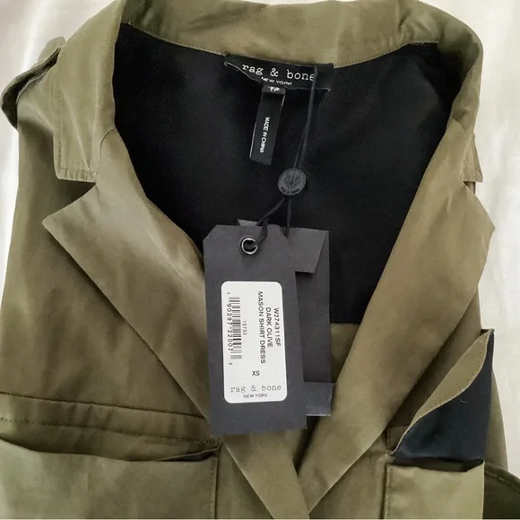 New Rag & Bone Shirt Dress XS & L $425